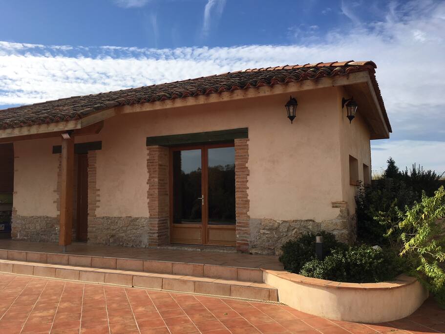 entrée du studio