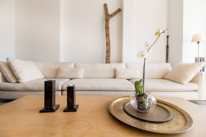 Classy and spacious 19th cent loft with terrace. gallery image 2