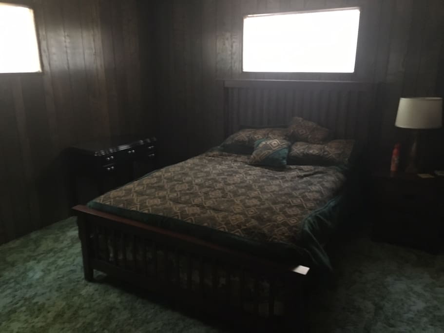 Guest bedroom queen bed