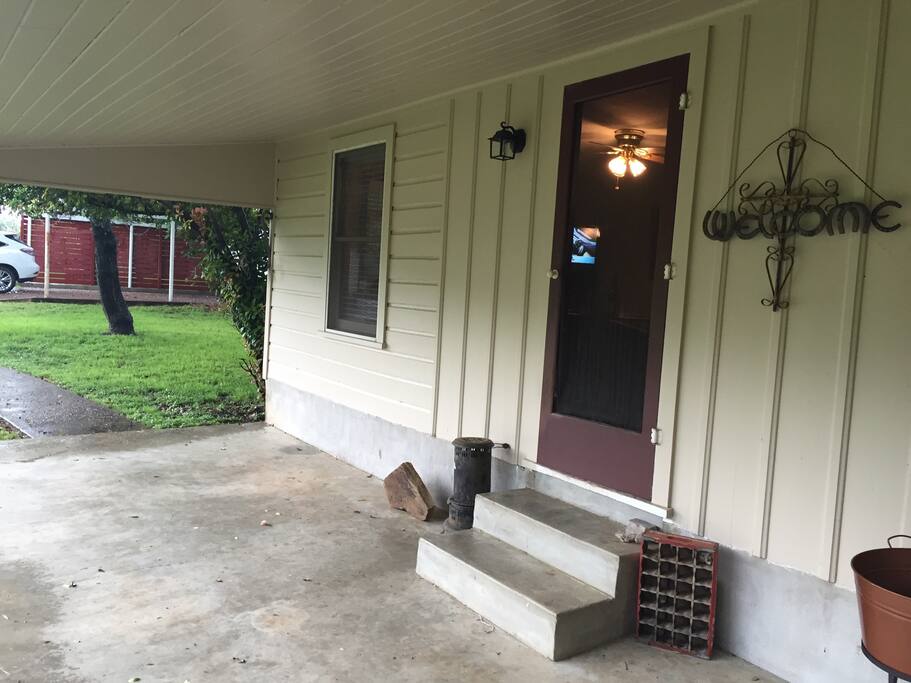 Big front porch to have a nice cup of coffee or glass of wine!