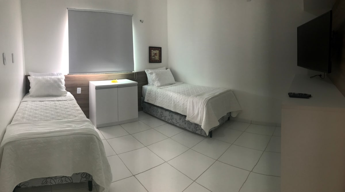 Suite con dos camas dobles, como en las fotos 