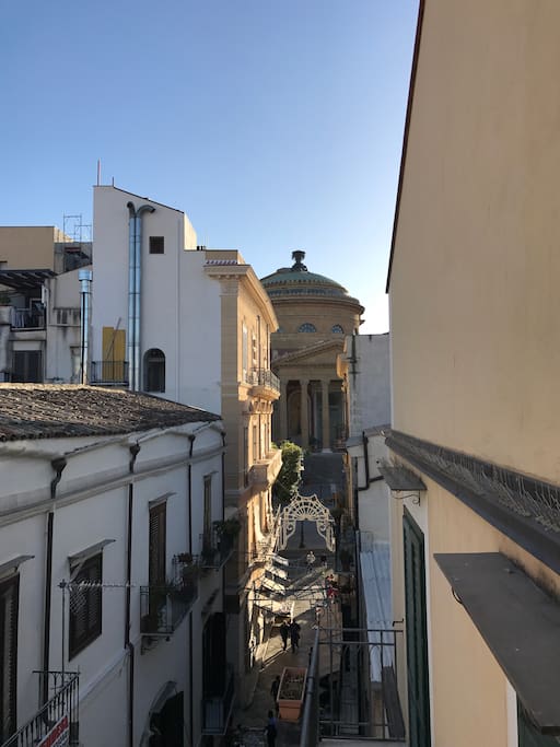 Vista da balcone