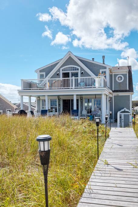 Boardwalk to Private Beach
