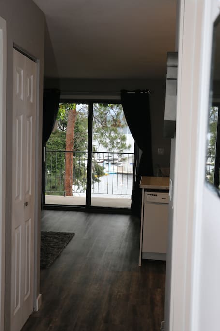 View from front entrance