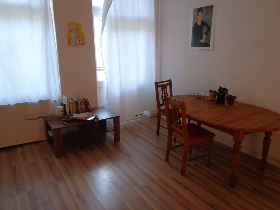 room with balcony