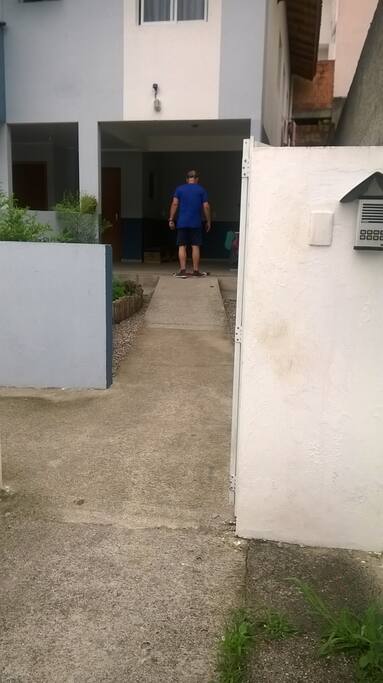 Rampa da entrada