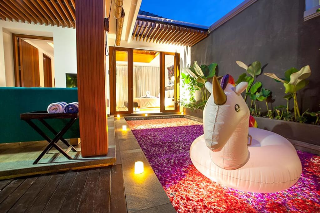 Private Pool (Romantic Decoration for Honeymoon Package)