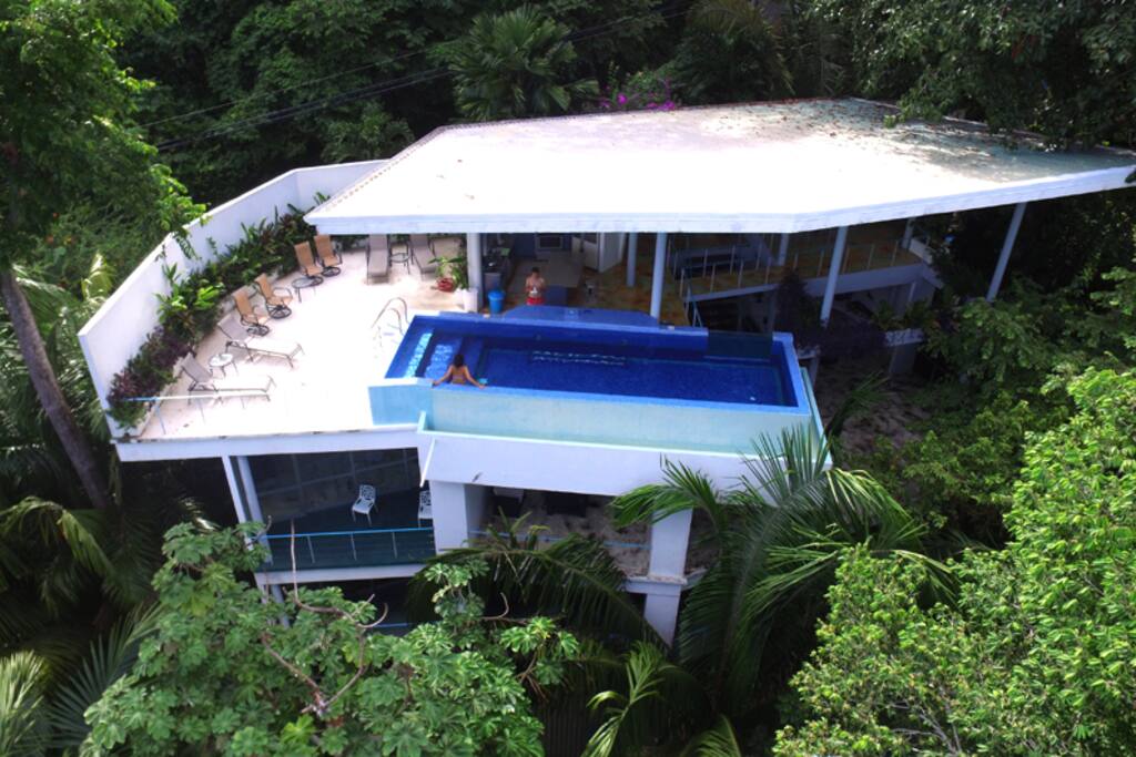 Casa Elsa aerial view