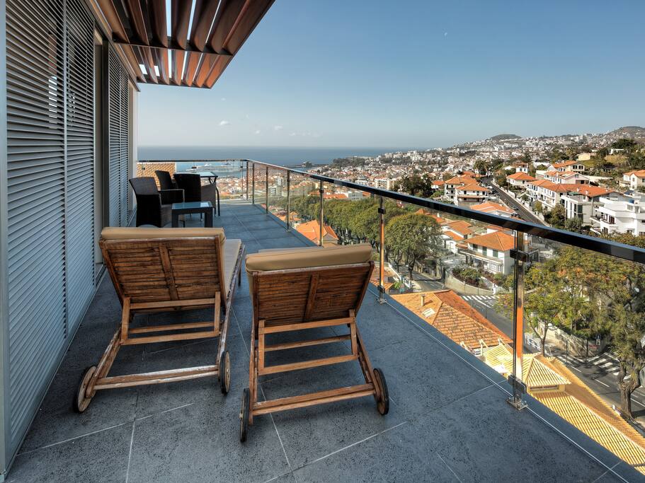 Spacious veranda