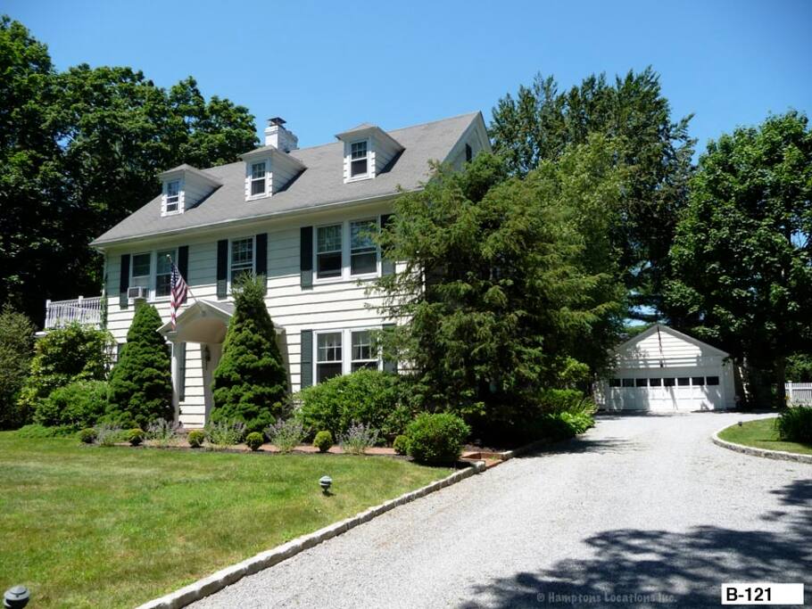 Front driveway in