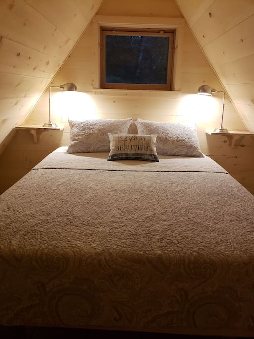 Upstairs Queen Bedroom with desk