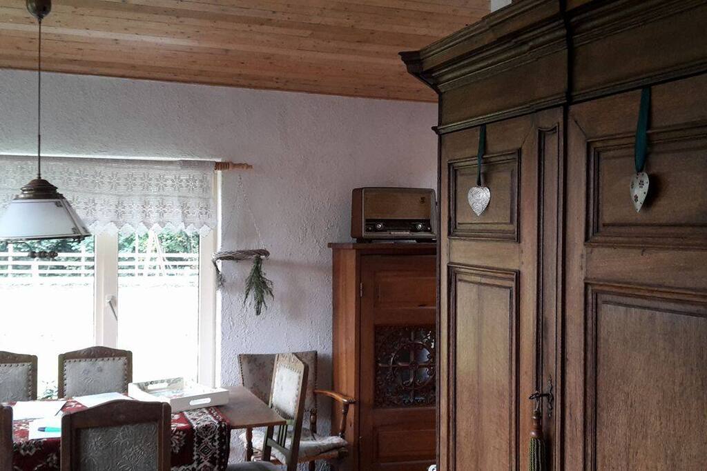 Gezellige huiskamer jaren 50