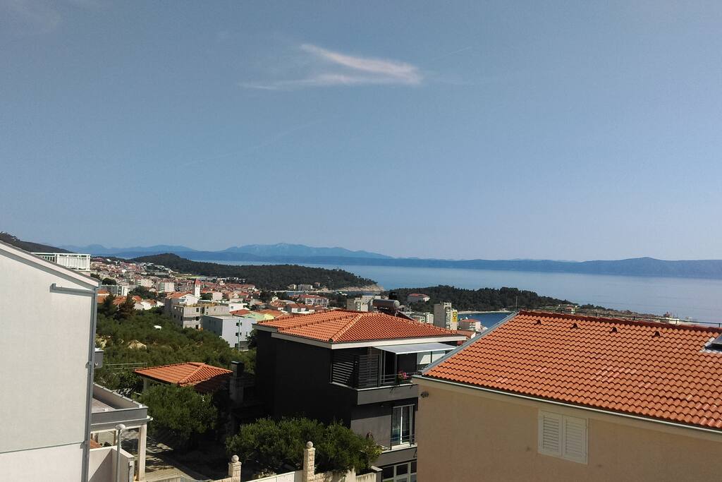 View from lower balcony.