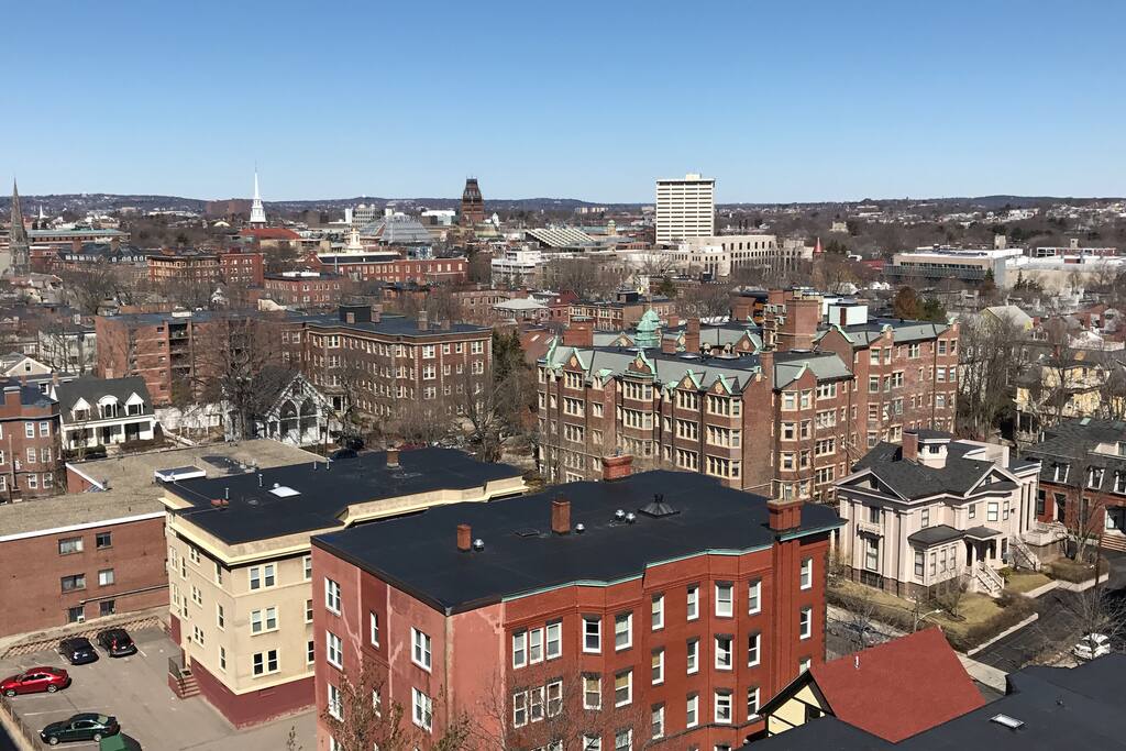View from the balcony (12th floor)