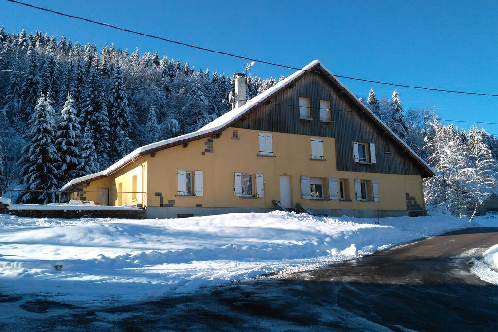 La Chaumière en hiver