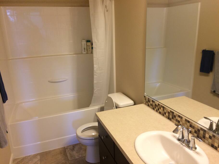 Shared bathroom.