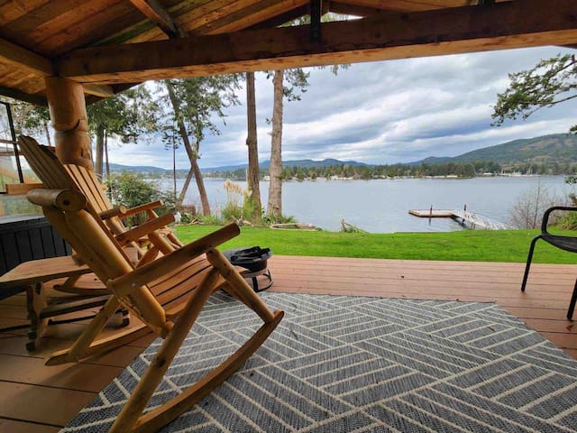 Waterfront Sea Haven East Sooke, house and suite.