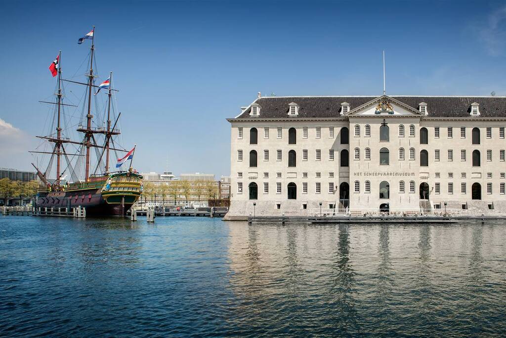 The Maritime Museum is a short walk away.