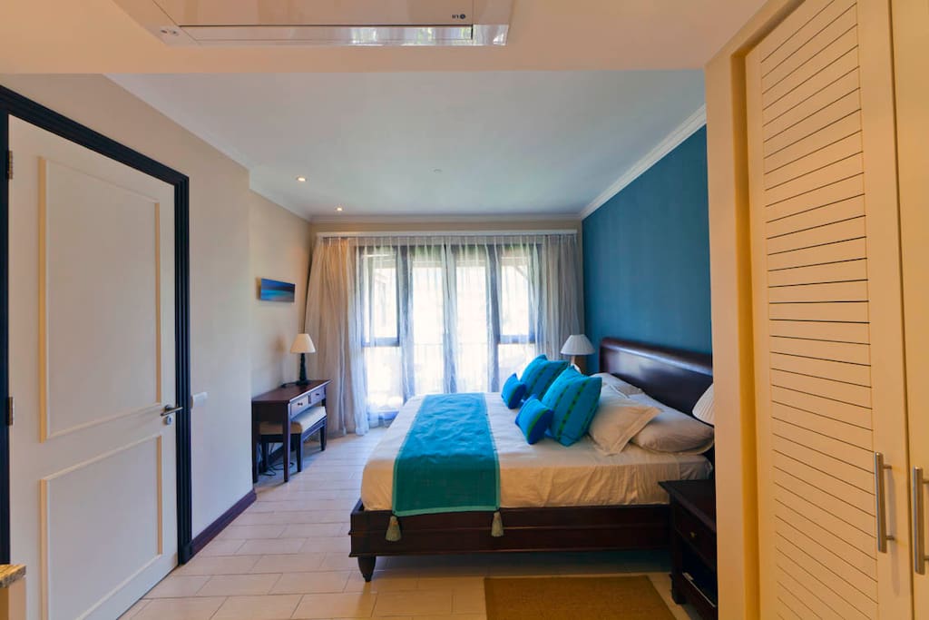 Bedroom and balcony