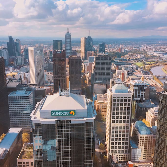 amazing view - Melbourne CBD