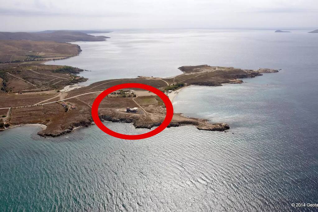Aerial view from the North