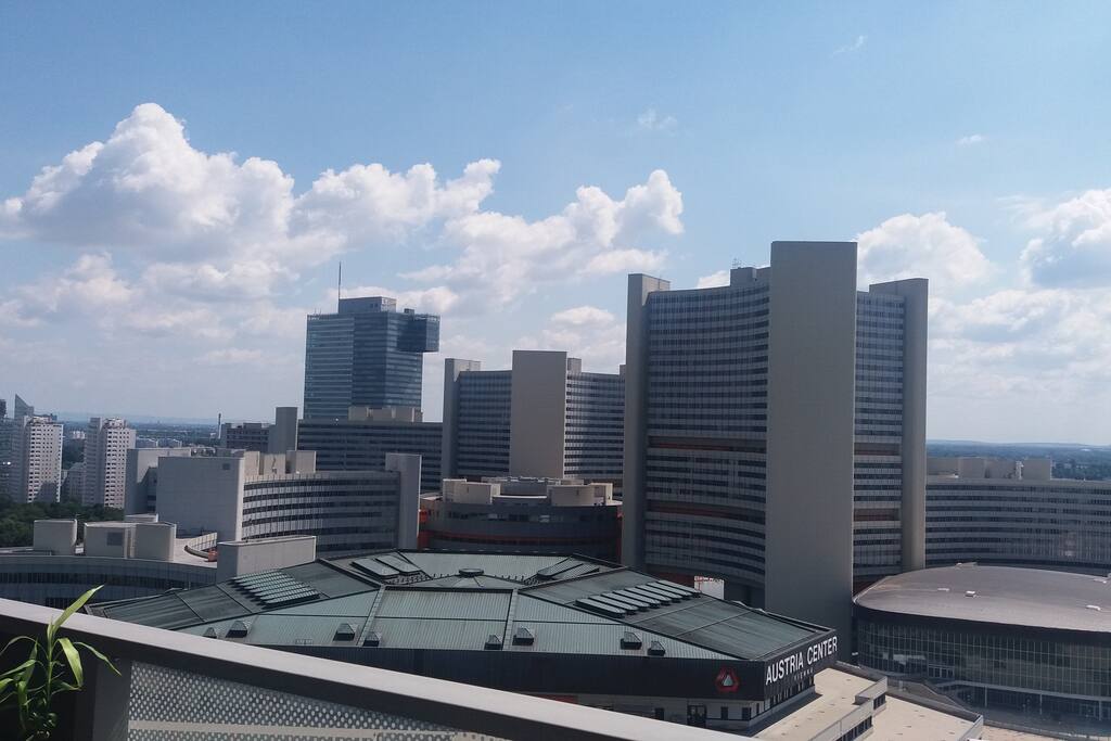 View from terrace by day