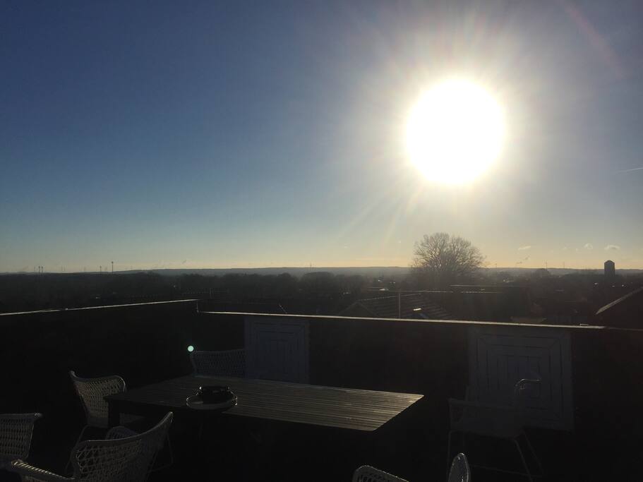 Ausblick von der Terrasse