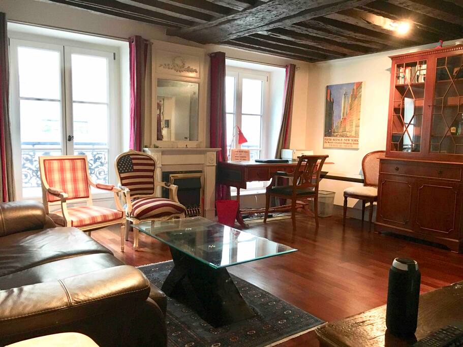 The living room