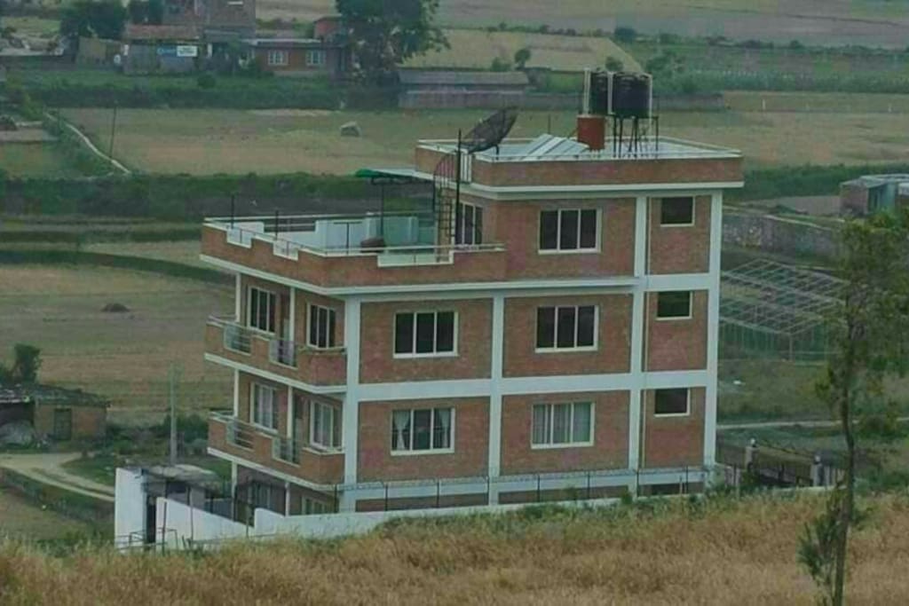 Private house in a well-maintained.
Extremely clean, newly constructed building; resort-style house in a hill with a great view of hatiban and himal.
2nd floor (100sqm) of the building is open for airbnb guests.
Peacefully away but only 10 minutes ride from the center of Kathmandu city.
Cooking is available.
Restroom with hot-water.
Free WiFi.