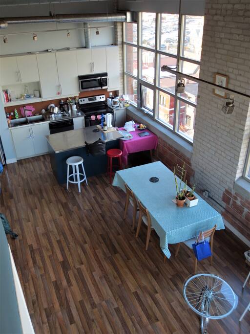 View from the mezzanine