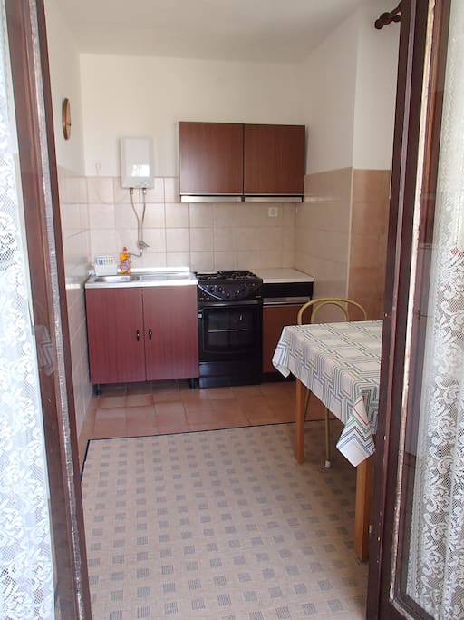 Kitchen from balcony