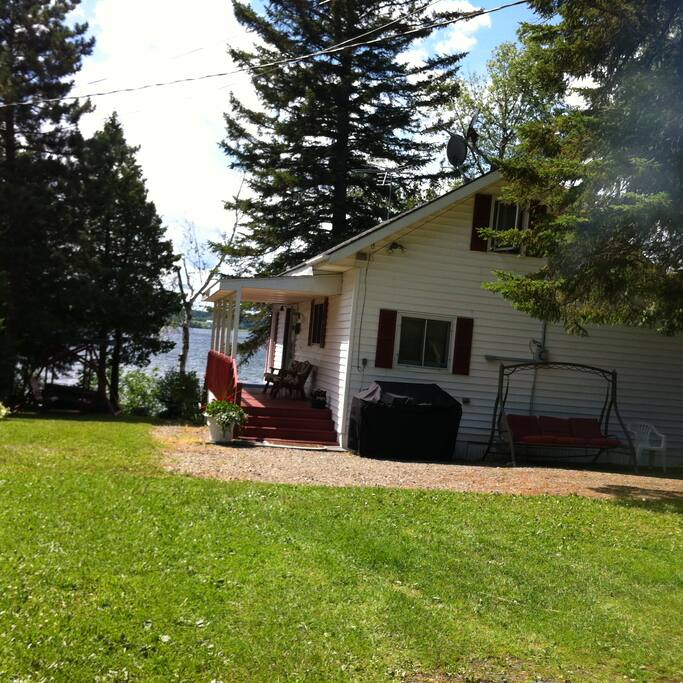 Cottage on Long Lake Houses for Rent in Madawaska, Maine, United States