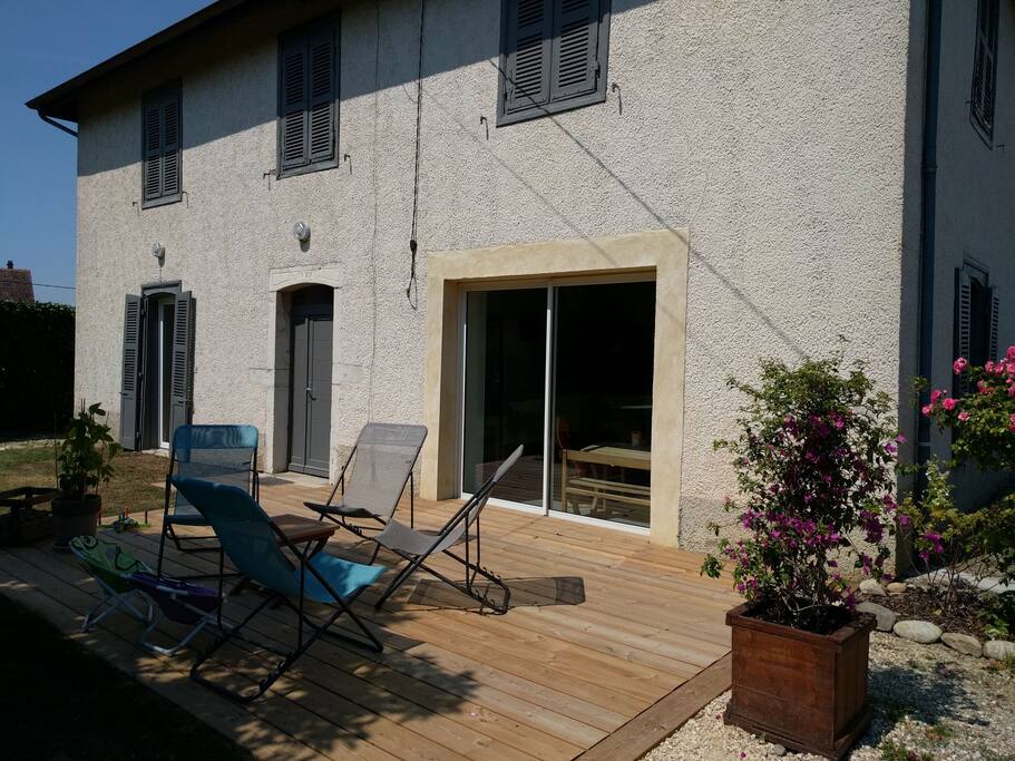 Entrée, Terrasse