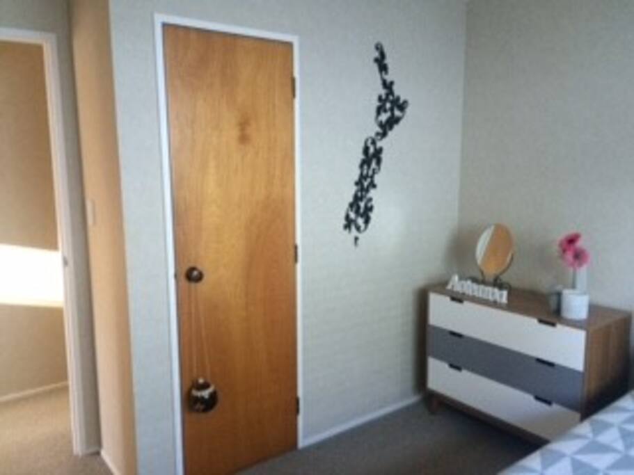 Big empty draws for your use, make up mirror.