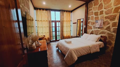 Beautiful room with a view of the beach