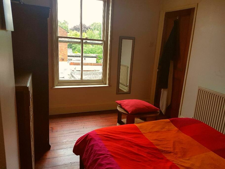 Peaceful bedroom.