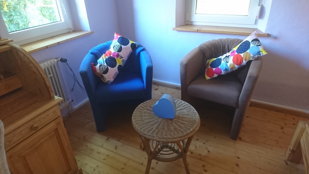 Doppelzimmer mit Sitzecke