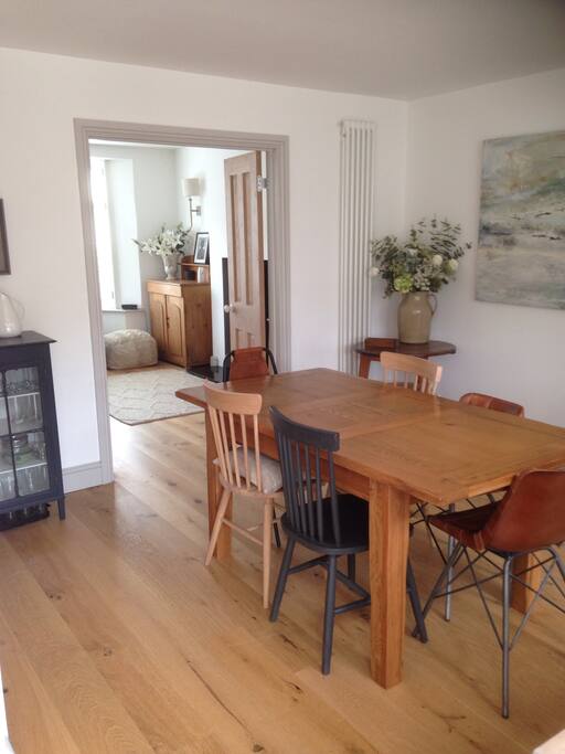 Dining area for breakfast