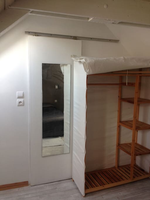 pendre pour votre linge, grand miroir