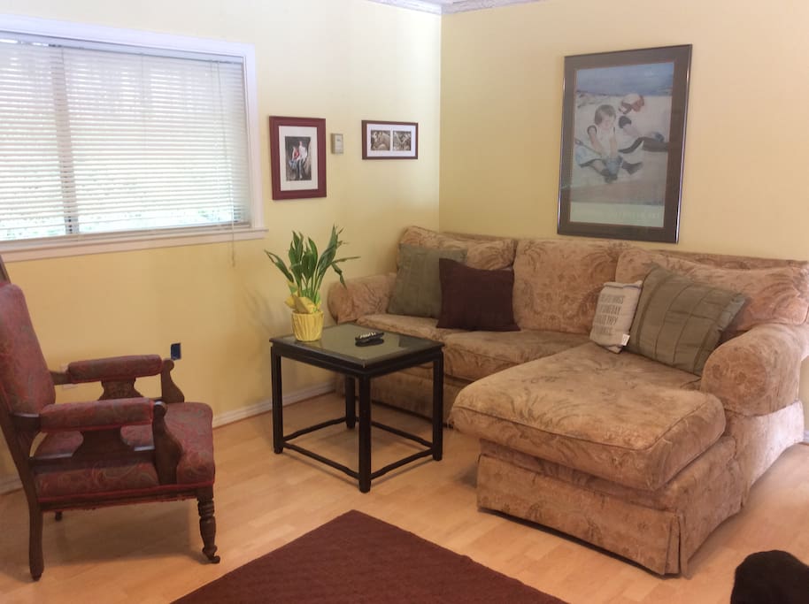 Living room area