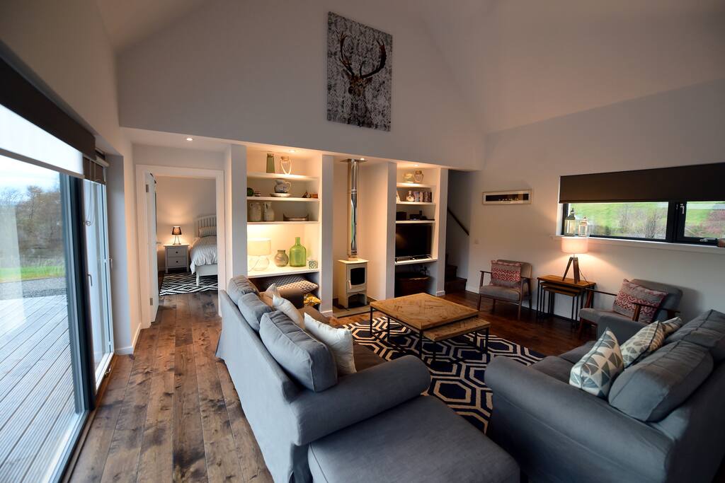 Cosy and inviting relaxing space.
