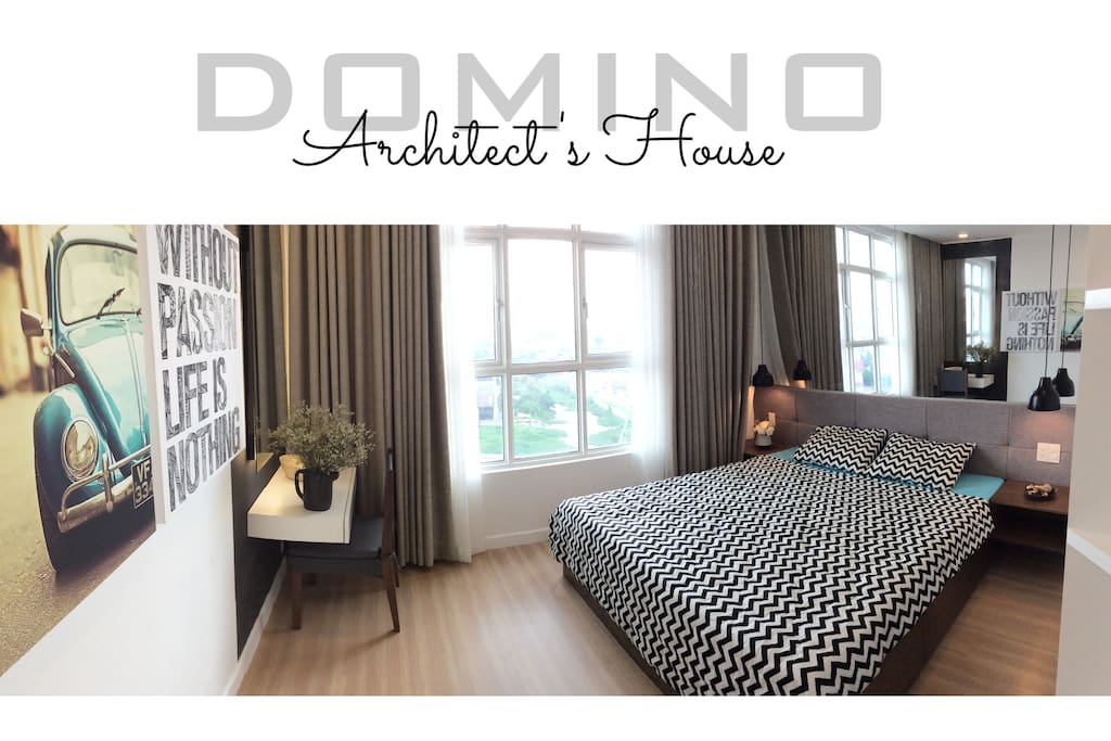 Stay in this luxuriously designed master bedroom in my house. I am the architect that designed it, and I hope you like it!