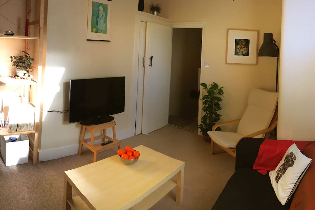 Cosy bright living room