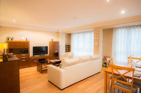 Spacious apartment in the heart of Vitoria.