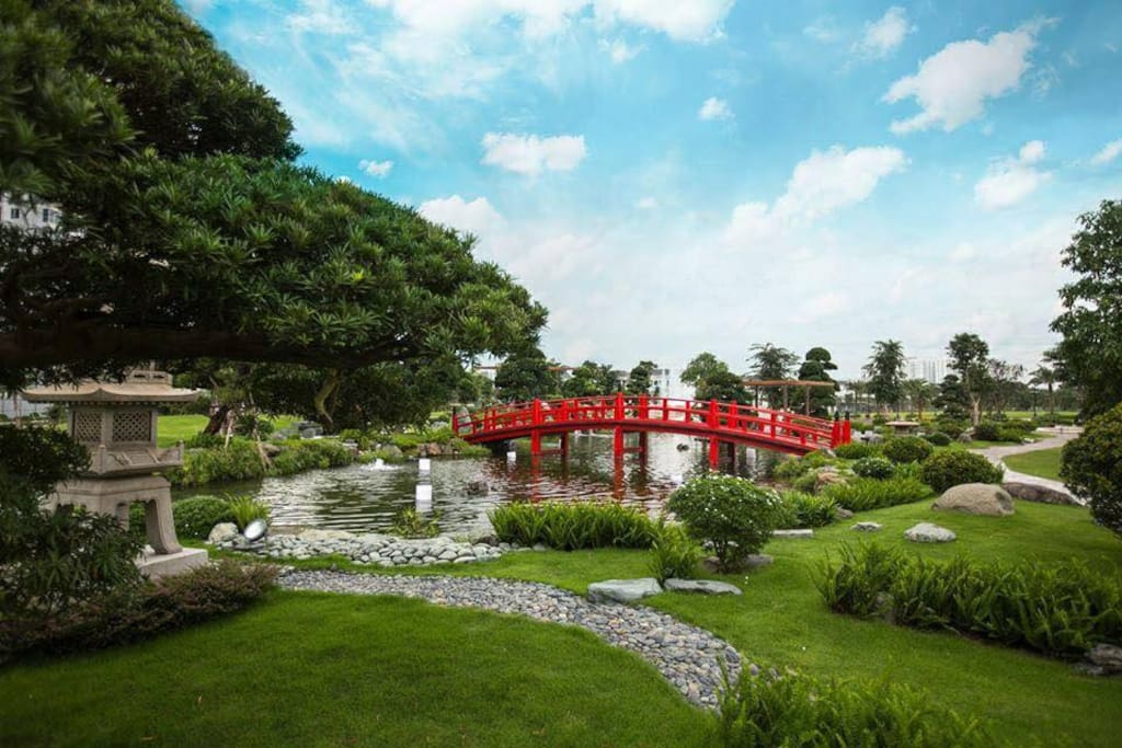 japanese park in hochiminh