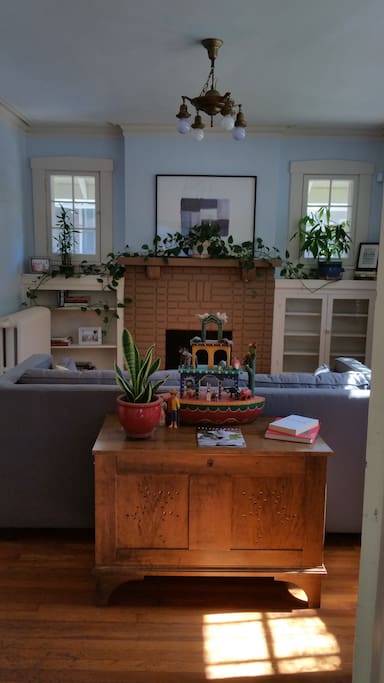 Front sitting area with plenty of natural light.