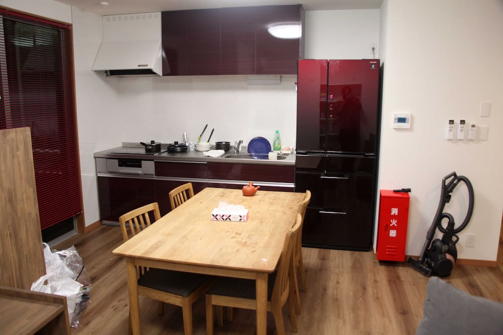 Living-Dining-Kitchen Space