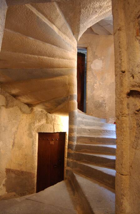 escalier à vis