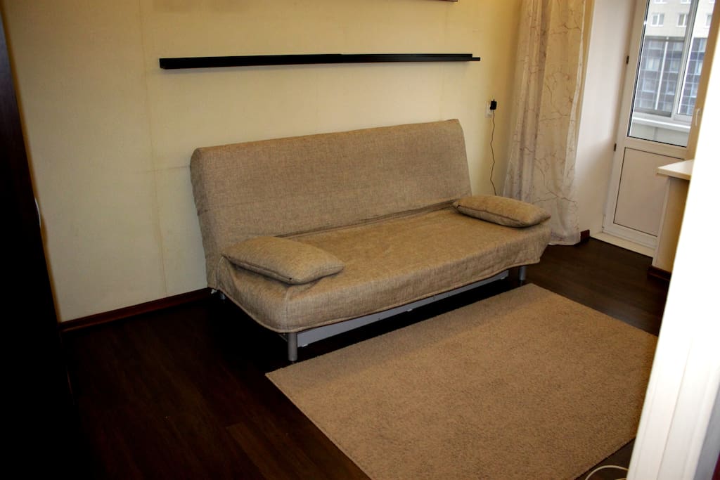 living room with sofa