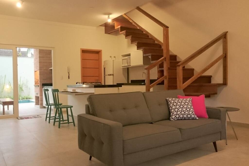 Sala e cozinha